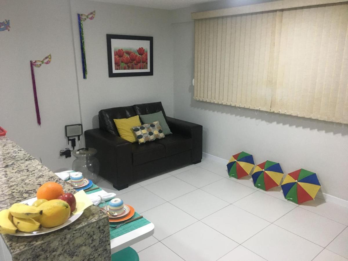 公寓 Lindo Ap 403 Quadra Do Mar C Garagem