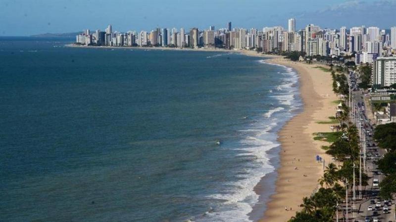 Lindo Ap 403 Quadra Do Mar C Garagem 公寓 Recife